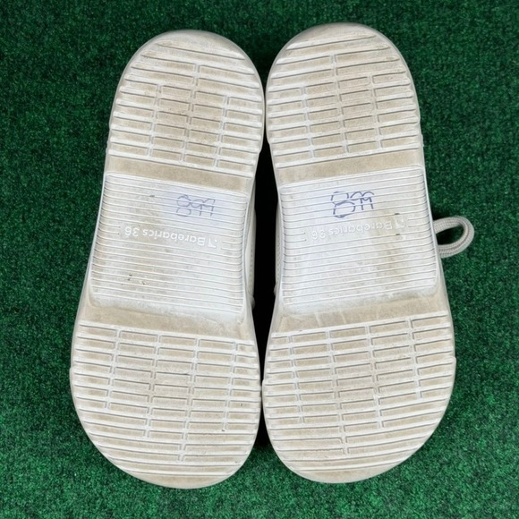 Barebarics Urban Barefoot Sneakers Womens 5 White Grey Leather Suede EU 36 - Picture 8 of 9